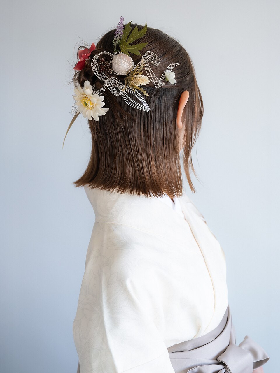 【ボブでもできるカチモリヘアアレンジ】ボブミディアム卒業式袴