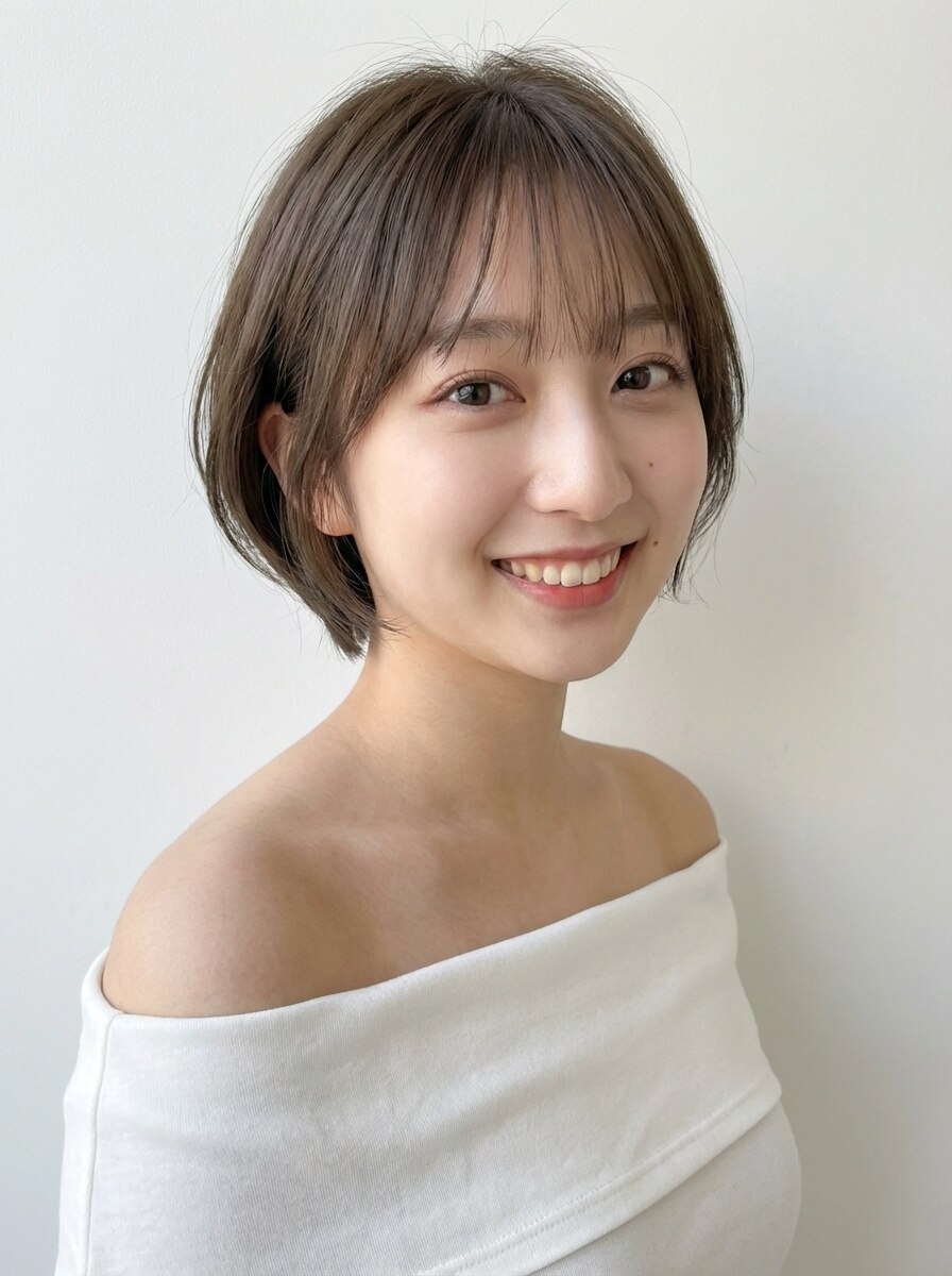 ショート/丸みショート/ハンサムショート/マッシュショート