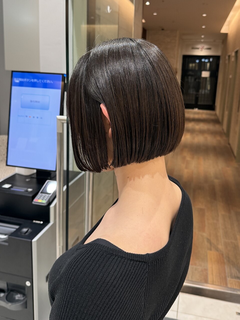 ボブヘア/ミニボブ/ショート/銀座駅/片桐