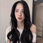 似合わせカット/ダークアッシュ/ミディアムレイヤーカットb202