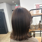 【大人艶髪】シルキーアッシュブラウン×外ハネロブ