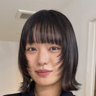 パーマ落とし/顔まわりレイヤー/シャギーカット/ハッシュカット