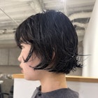 CAF照下 イメチェン 似合わせカット ニュアンスパーマ ボブ 大阪