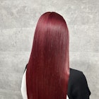 ワインレッド.ボルドーカラー.レッドカラー.ダブルカラー.20代