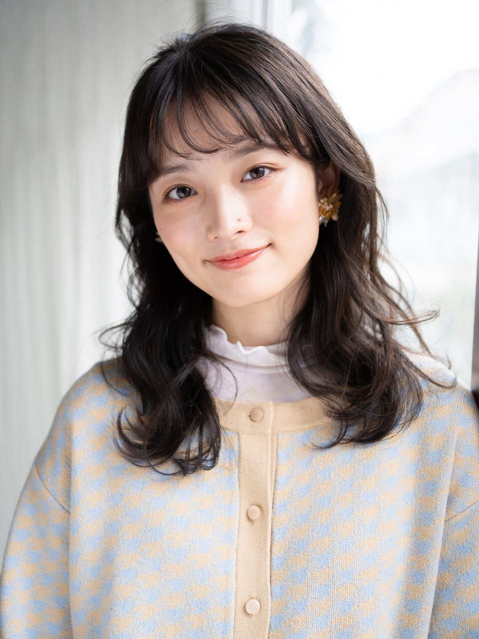 王道可愛い！オリーブグレーゆるふわロング・・・HINATA