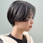 20代30代前髪なしショートハンサムショート丸みショートレイヤー