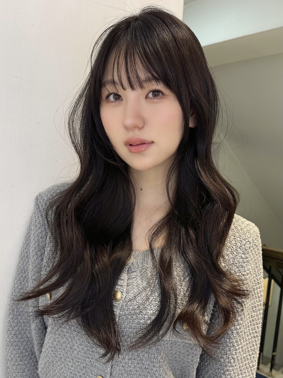 北野イメチェンピンクベージュ/前髪/クールショート名駅