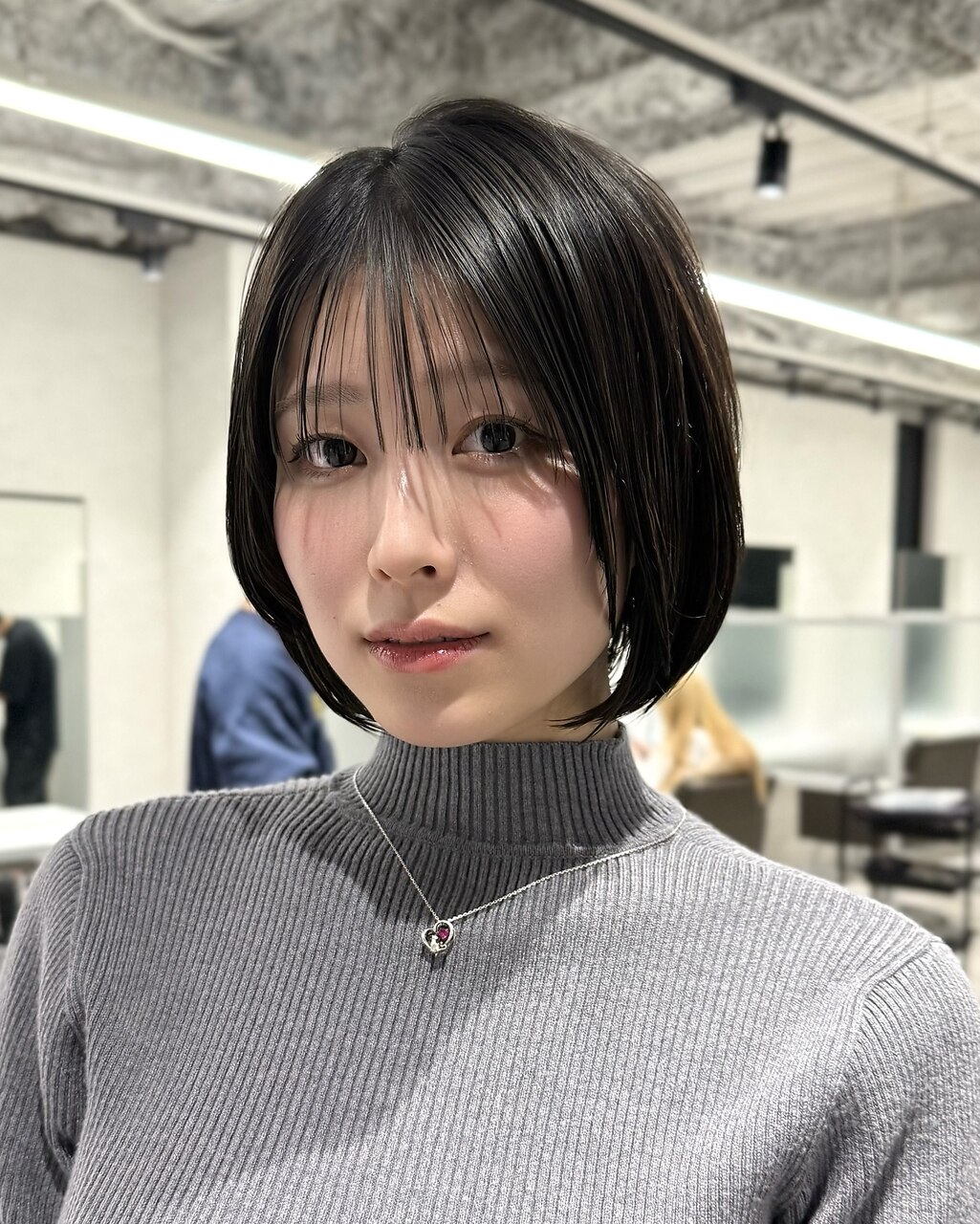 【大人可愛い】黒髪ボブ