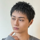 大人短髪/ダウンバング/清潔感/ベリーショート