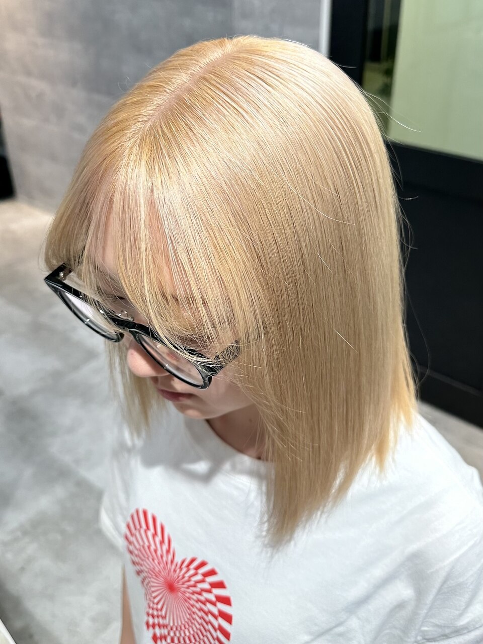 極上ブロンドカラー.ブロンドベージュ.ブリーチ.ハイトーン