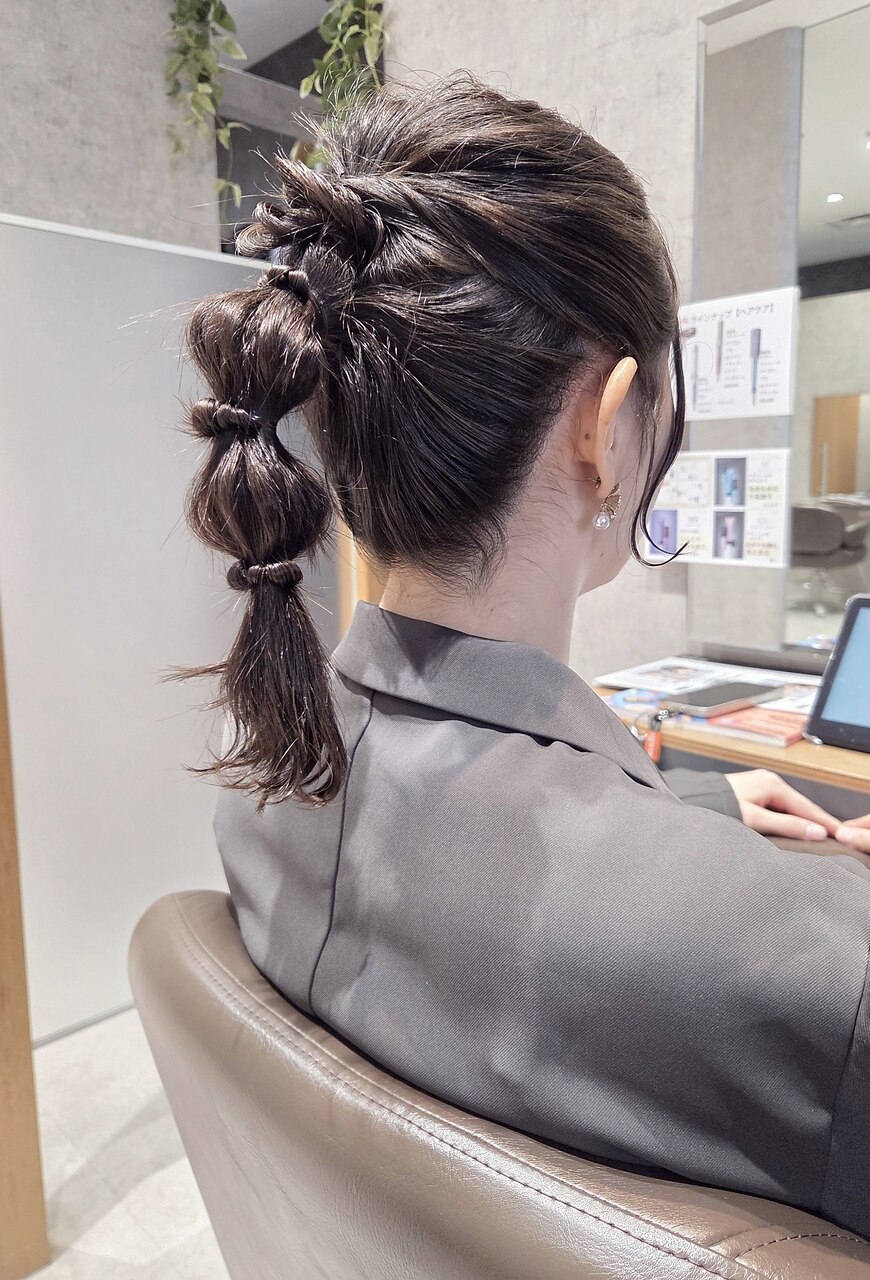 【海浜幕張 Ripple】肩下ミディ×玉ねぎハイポニー