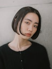#大人ボブ#大人ヘア#ボブ#イメチェンボブ#切りっぱなしボブ
