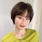 ★20代30代40代前髪ありイメチェンショートボブ