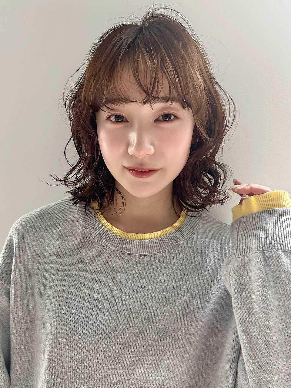 ゆるふわボブパーマ
