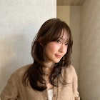 レイヤーカット/小顔/藤沢レイヤーカット/藤沢ベージュ