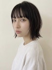 【喜友名】ボブレイヤーボブ外ハネボブ結べるボブブラウンカラー