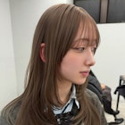 大阪/心斎橋/ヘーゼルベージュ/ダブルカラー/レイヤーカット