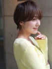 大人可愛いくびれショートボブ