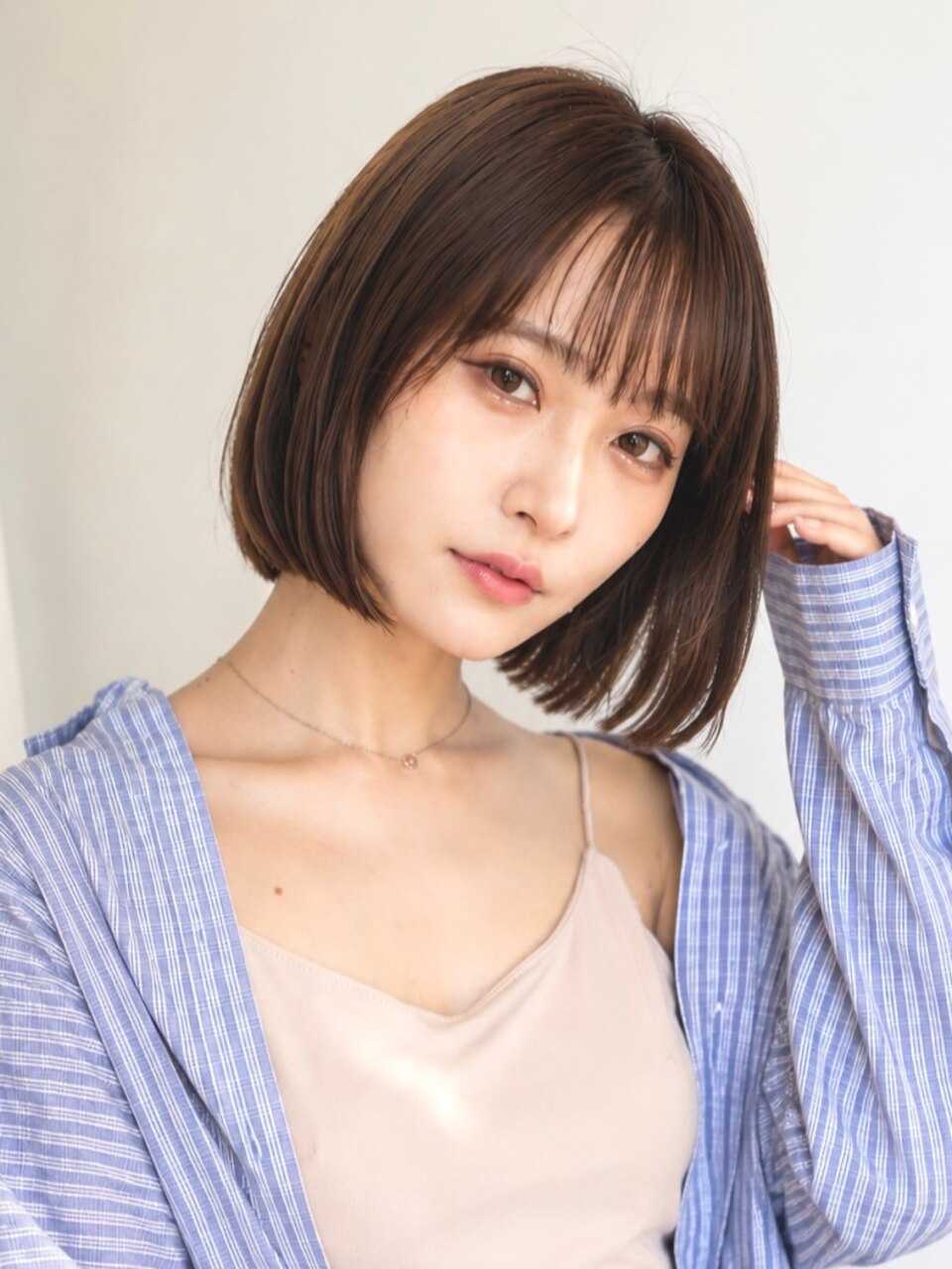 京都/河原町 絶壁解消×小顔カット 髪質改善ショートボブ