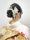 ヘアセット アップヘア 着物ヘア