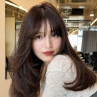 美髪ロングレイヤーレイヤーカットミディアムレイヤーワンカール