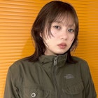 8. レイヤーカット/前髪カット/顔周り/韓国/ウルフカット