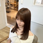 透明感モカブラウン