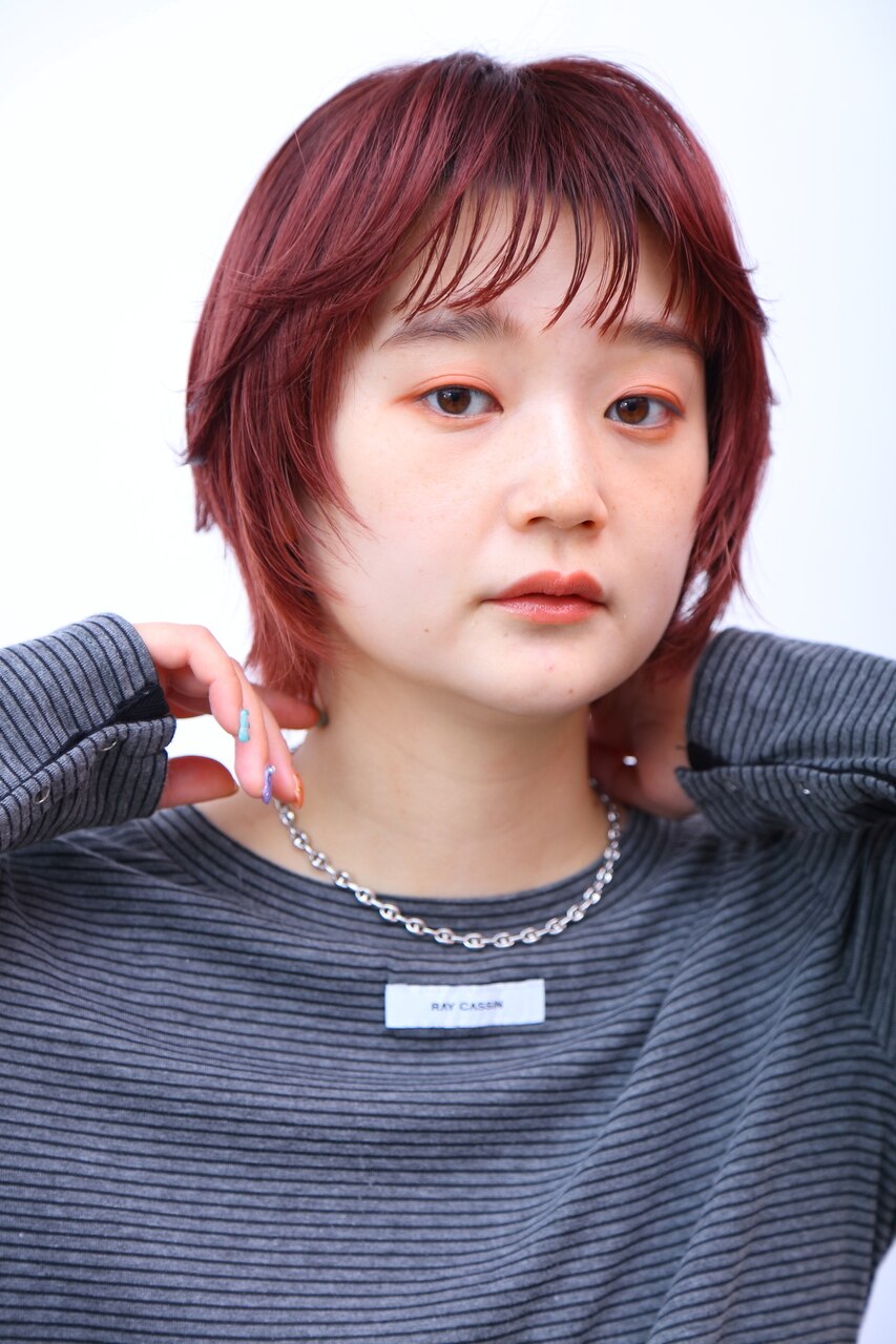 大人かわいいコンパクトショートボブ