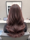 透明感たっぷりのラベンダーブラウン