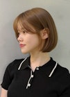 韓国ゆるふわボブ☆耳掛けボブ/韓国ボブ/シースルーバング