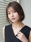 内巻き映えするレイヤーボブ＊