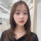 三鷹レイヤーカット韓国ハッシュカット顔周り前髪カットボブ
