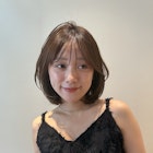 大人可愛い内巻きボブ