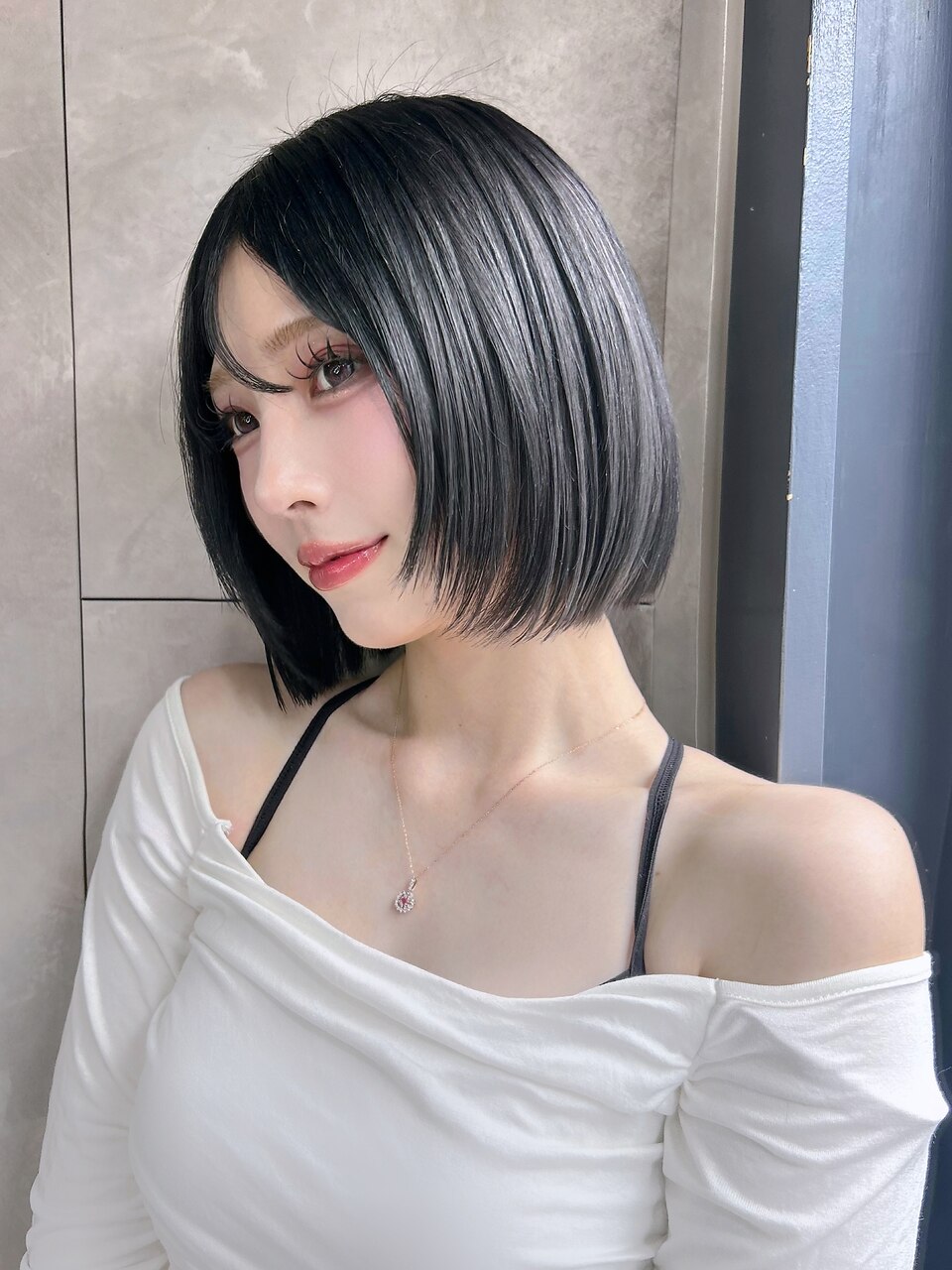 美シルエット韓国ボブ×艶髪ストレート 韓国ボブs726