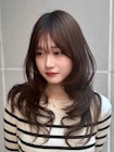 王道韓国風レイヤーセミロング