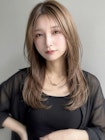 韓国風レイヤーカット×ハッシュカット