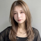 韓国風レイヤーカット×ハッシュカット