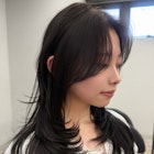 大阪/心斎橋/ダークグレージュ/レイヤーカット/ハッシュカット