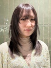 レイヤーカット×オリーブグレージュ★